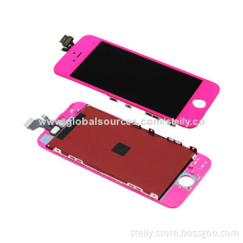 Brand New Best-quality Colorful LCD Screen Display Assembly for iPhone 5, with More Than 10 Colors